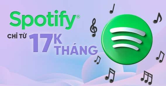 Tài khoản Spotify giá rẻ