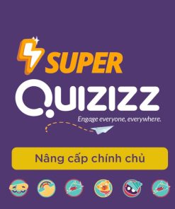 nâng cấp Tài khoản Quizizz Super 12 tháng